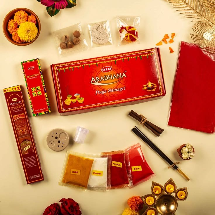 hem aradhana pooja samagri